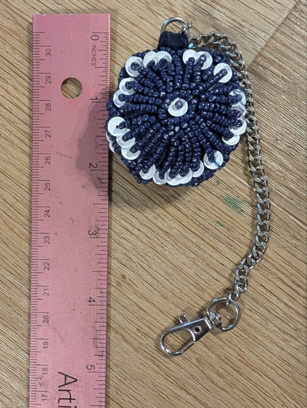 sold**Handmade 3D Beaded Bag Charm 1pc - Picture 11 of 16
